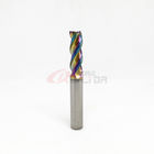 3Fl Carbide End Mills For Aluminum 8mm End Mill Cutting Angle 40 Degree